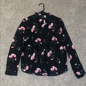 H&M floral blouse